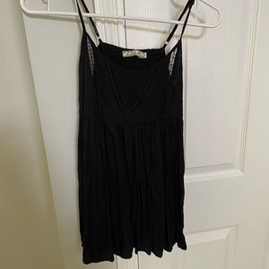 Black baby doll tank
